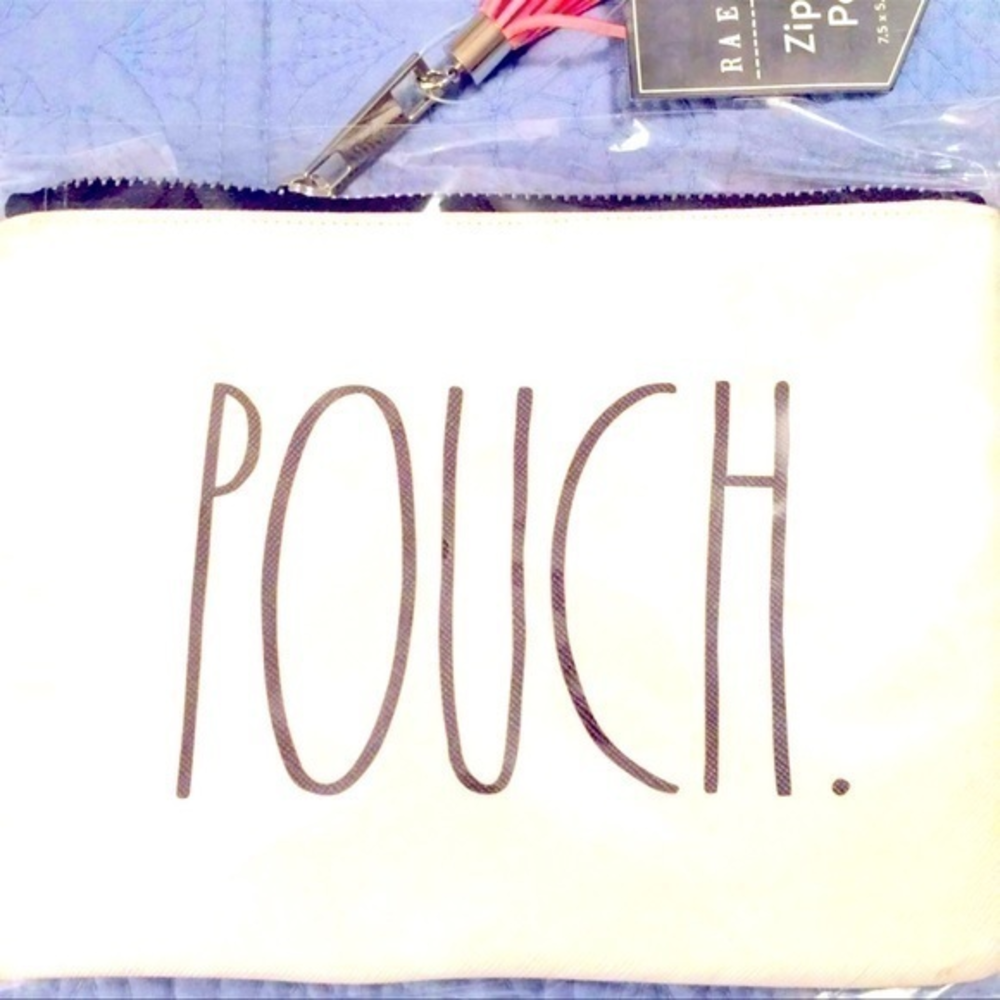 NWT Rae‎ Dunn Zippered Pouch